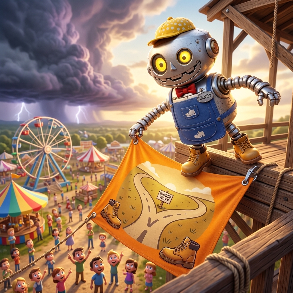 Cover of Tandy Spots the Storm