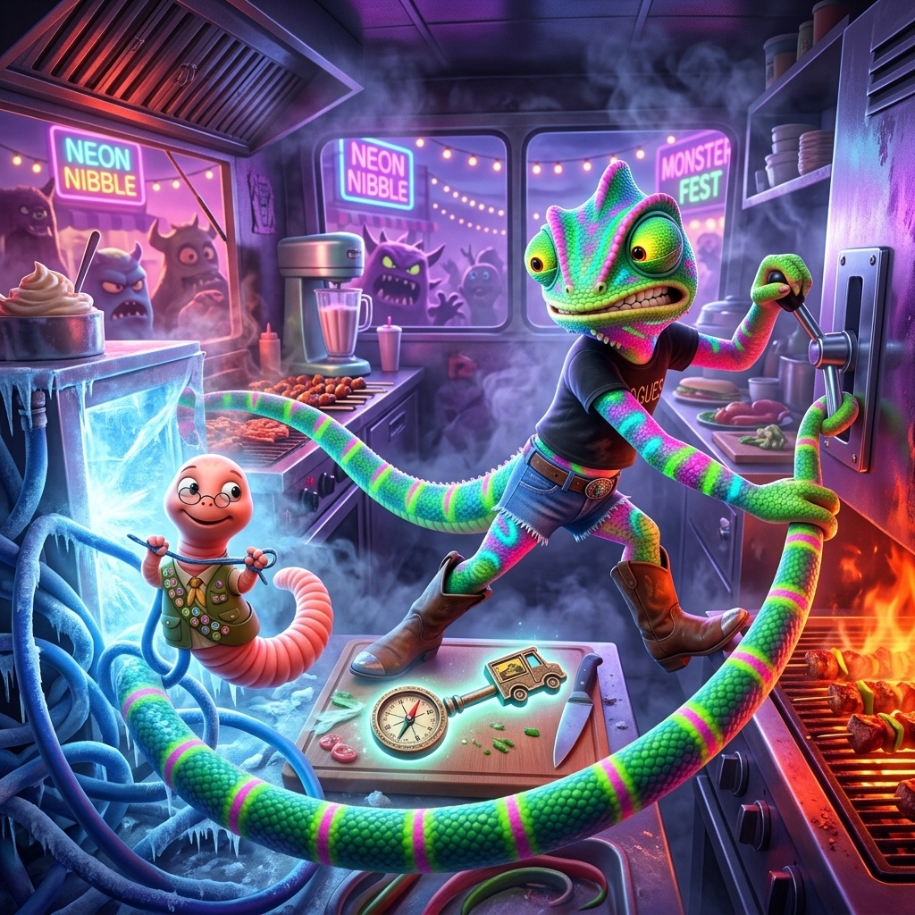The Neon Nibble at Monster Fest