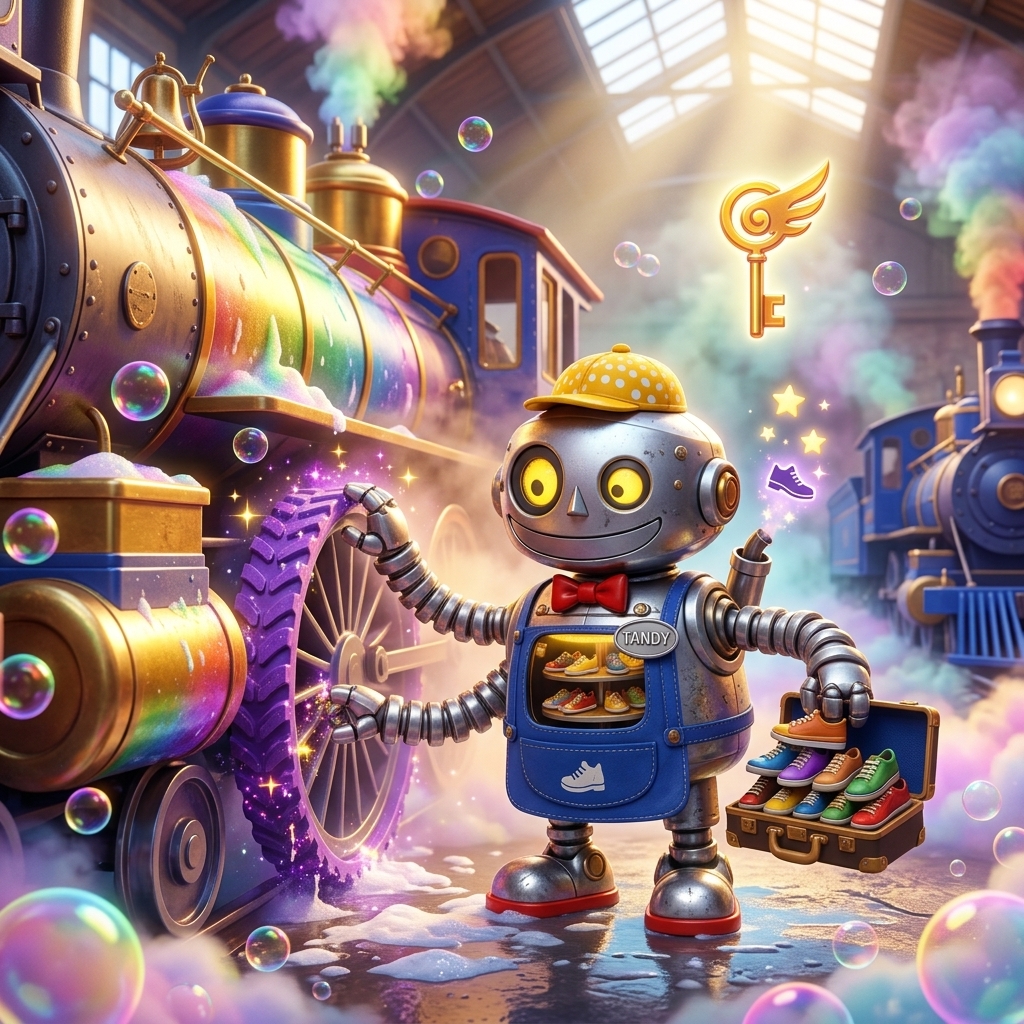Tandy and the Golden Steam Engine