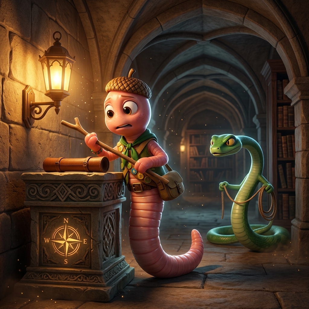 Cover of The Secret Below the Stacks