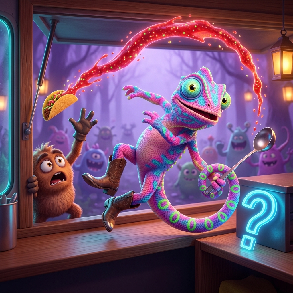 The Midnight Monster Munch-Mobile