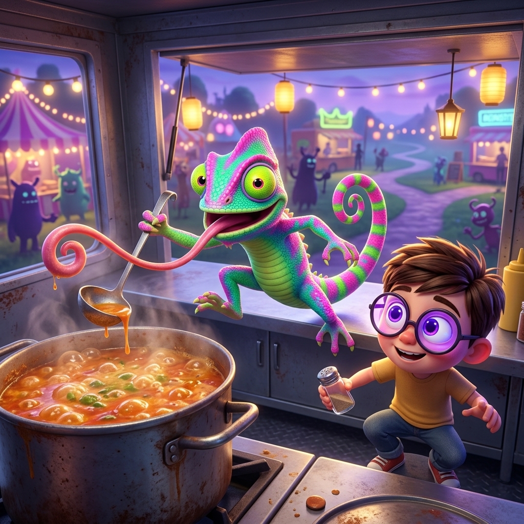 Estephen and the Monster Food Truck