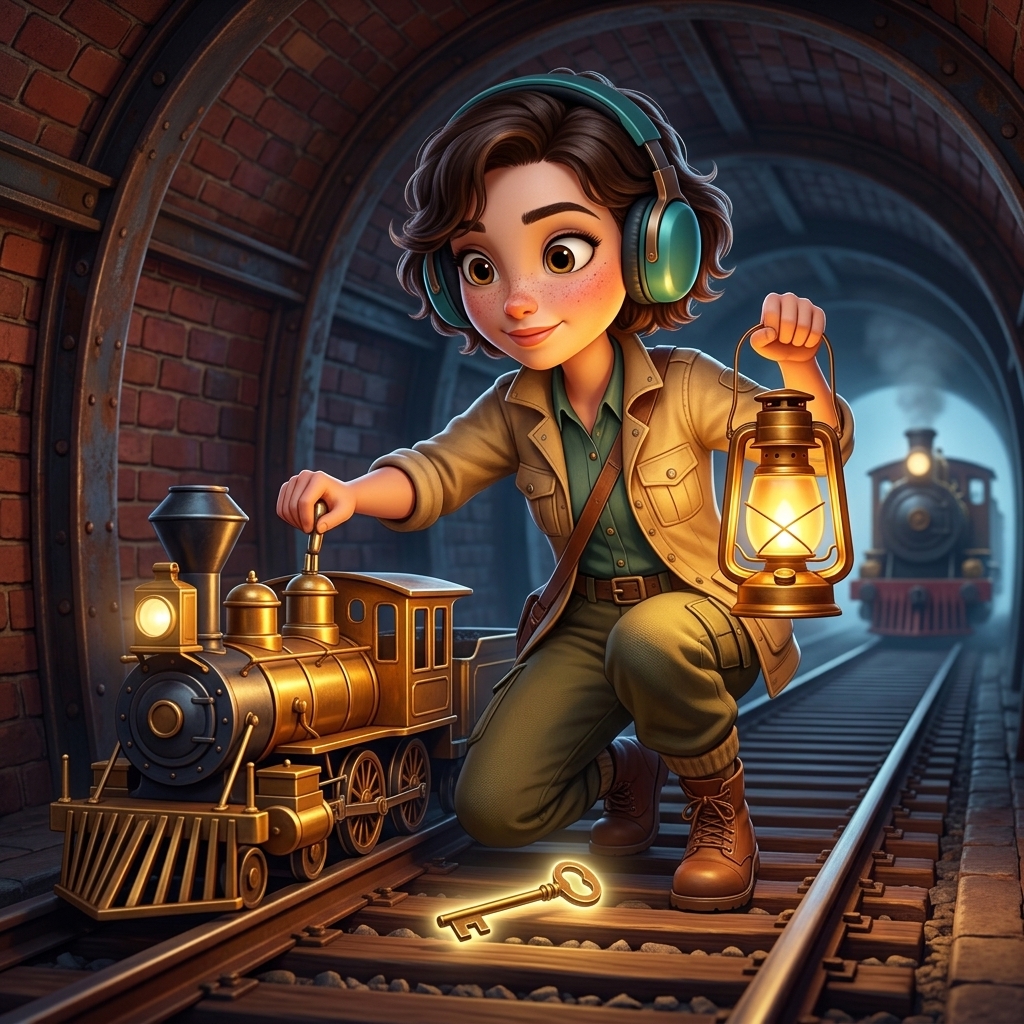 Cover of The Mystery of the Golden Engine