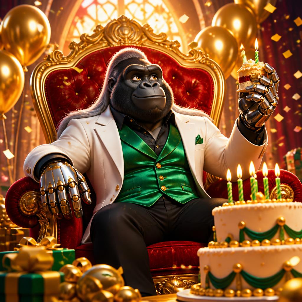 Gorillionaire and the Terrifying, Horrible, No-Good Birthday Clown