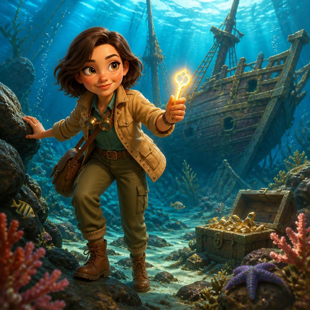 Sue and the Shoes at the Bottom of the Sea