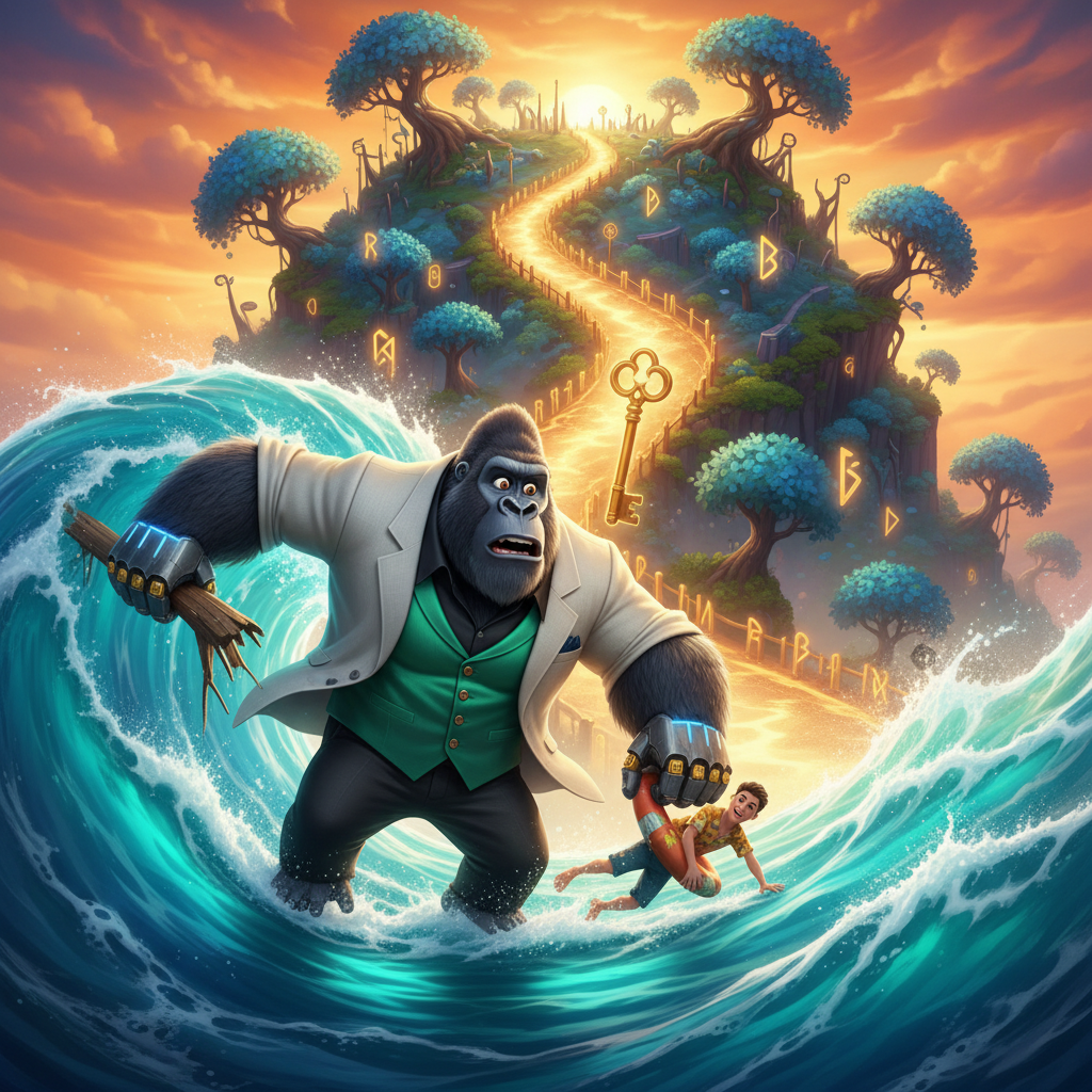 Gorillionaire and the No-Good Island